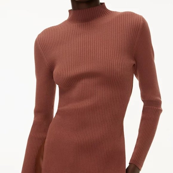 Babaton Sculpt Knit Tie-Back Longsleeve - Picture 2 of 6